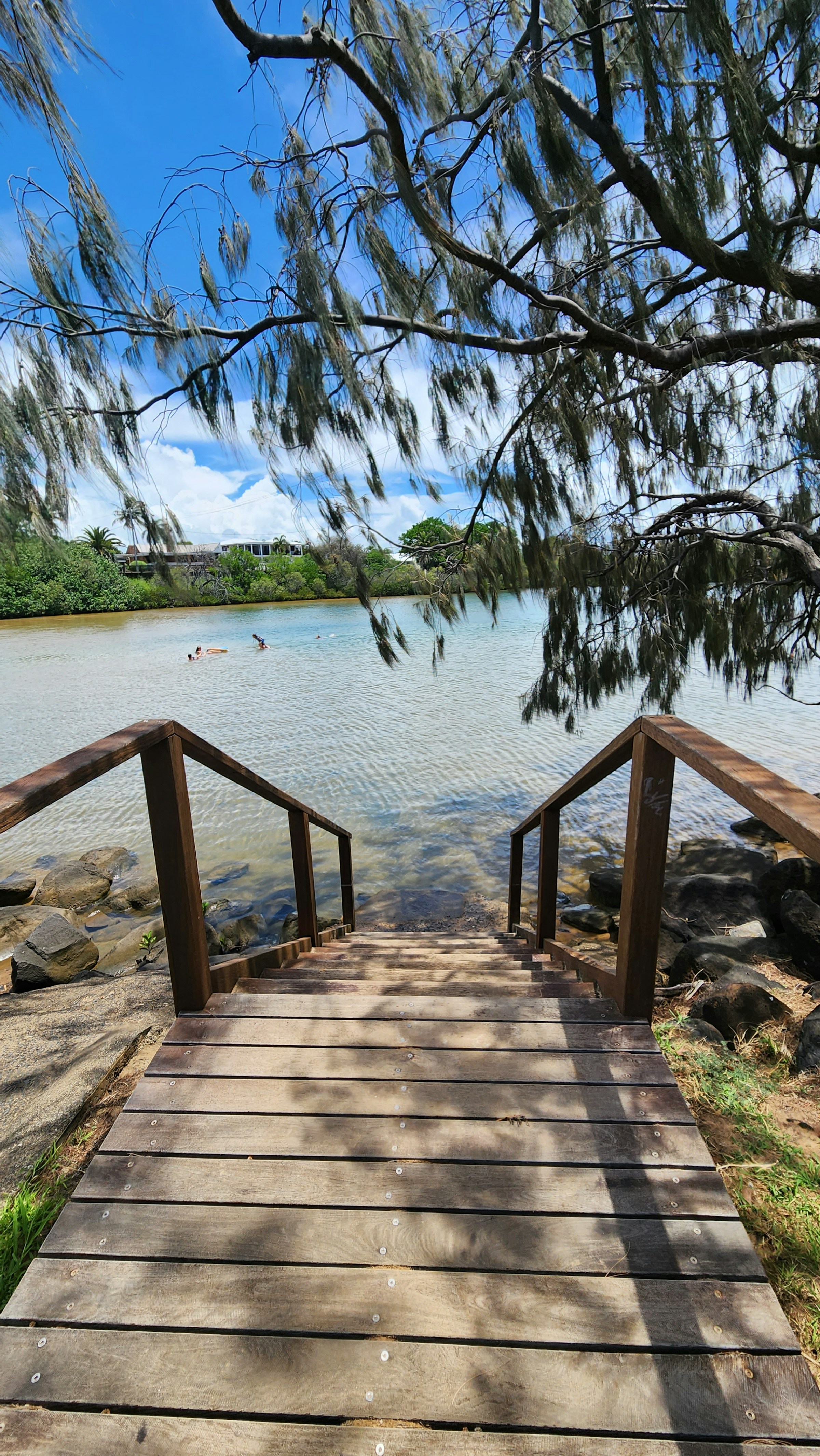 A Burnett River swimming spot, Bundaberg — Bundaberg's home market