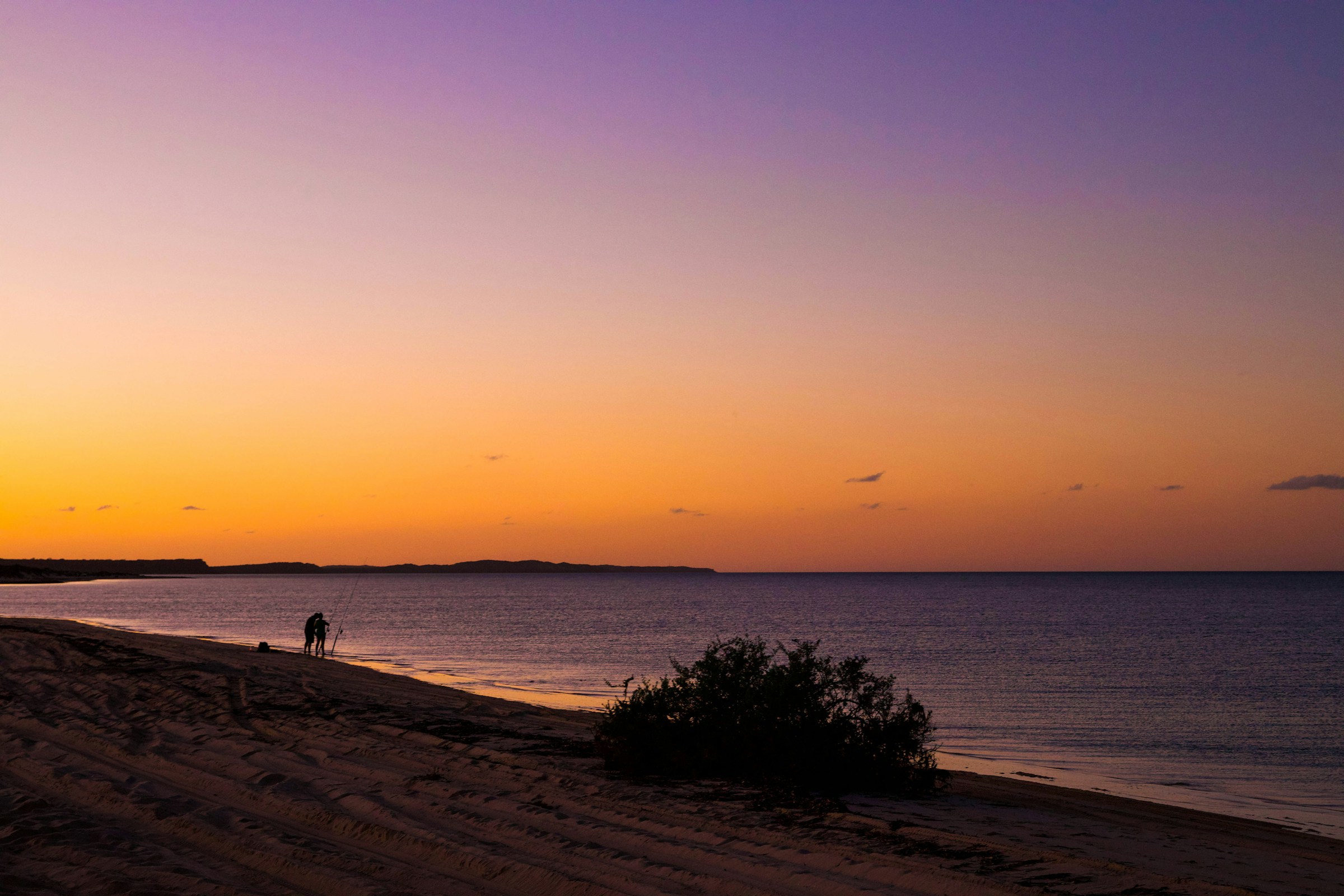 A Top End beach at sunset near Darwin — Nightcliff's home market