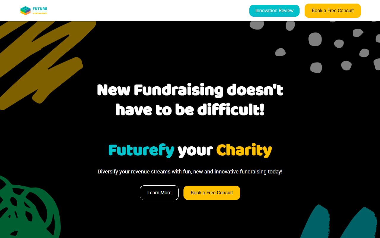 Future Fundraising homepage