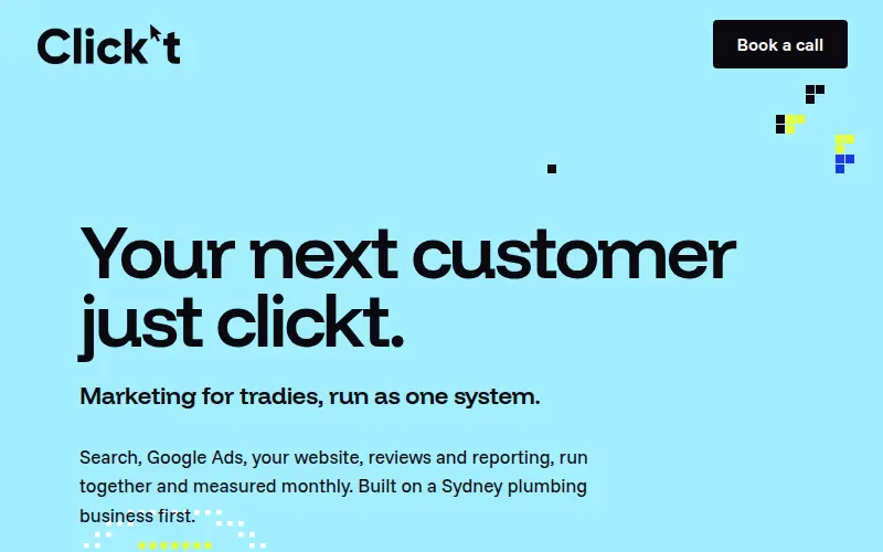 Clickt Media Group website